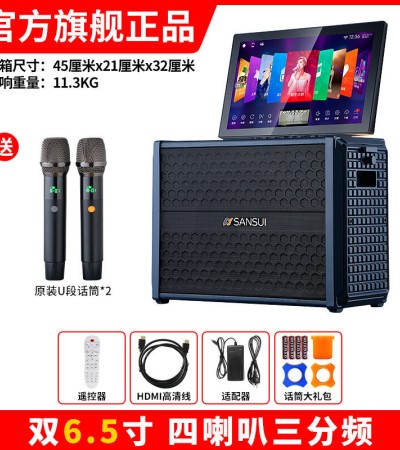 山水H2便携式大功率音响户外音箱卡拉OK家庭KTV套装卡拉OK播放器广场舞音响 山水H2便携式大功率音响户外音箱卡拉OK家庭KTV套装卡拉OK播放器广场舞音响