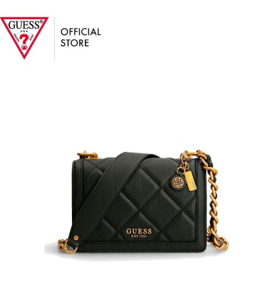 GUESS女式Abey黑色斜挎包 GUESS女式Abey黑色斜挎包