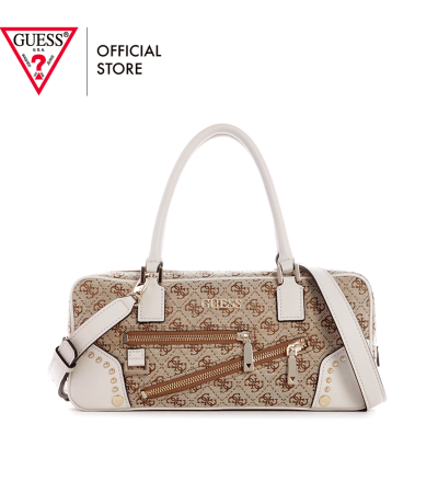 GUESS女式Frankie Brown标志东西手提包 GUESS女式Frankie Brown标志东西手提包