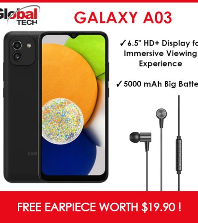 三星Galaxy A03 64GB存储空间(免费耳机) 三星Galaxy A03 64GB存储空间(免费耳机)